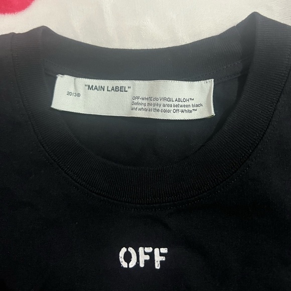 OFF WHITE Black Flowers T-shirt - Picture 4 of 5